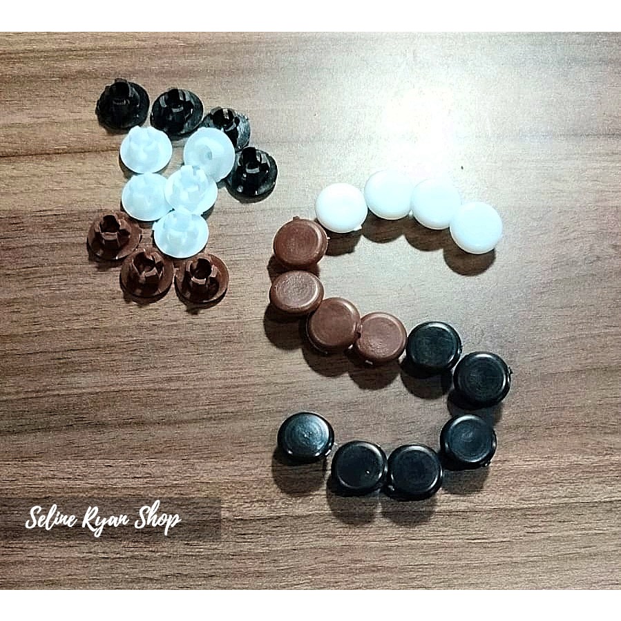 Jual Tutup Lubang Sekrup Kusen / Hole Cap / Plug Lubang Sekrup Kusen