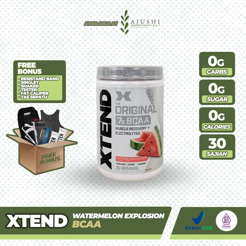 Jual Scivation Xtend Bcaa Original 30 Serving Shopee Indonesia