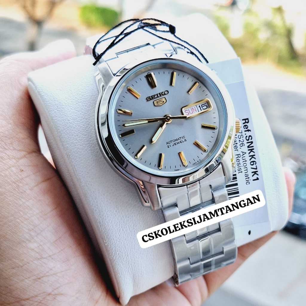 Jual JAM TANGAN PRIA SEIKO 5 SPORTS SNKK67K1 SNKK67 AUTOMATIC ORIGINAL Shopee Indonesia