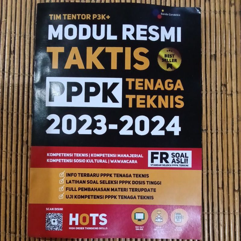 Jual MODUL RESMI TAKTIS PPPK TENAGA TEKNIS 2023-2024. | Shopee Indonesia