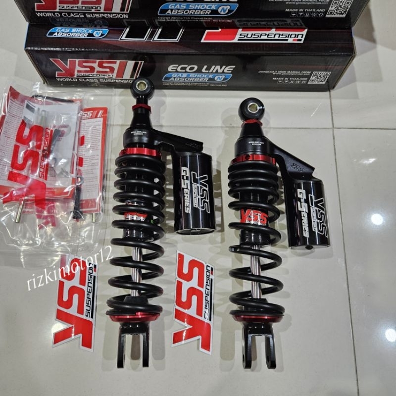 Jual Shock Breaker Yss G Plus Black Series Size Mm Beat Mio Vario Shopee Indonesia