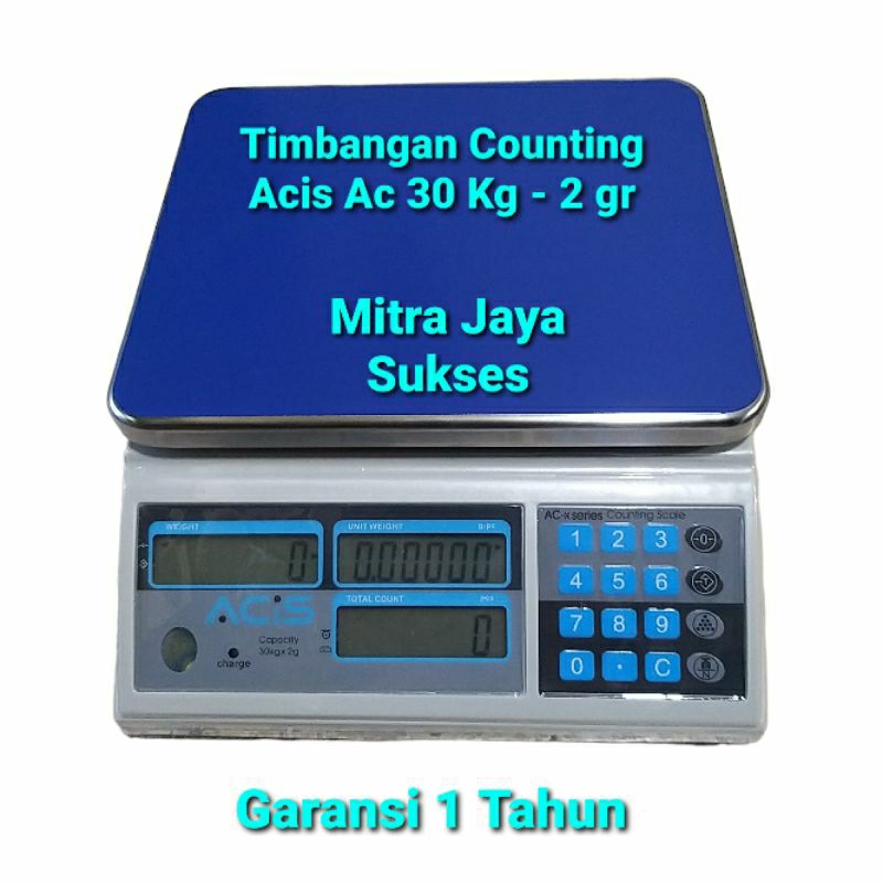 Jual Timbangan Counting Digital Acis Ac Kg Ketelitian Gr Timbangan Hitung Ac X Gr