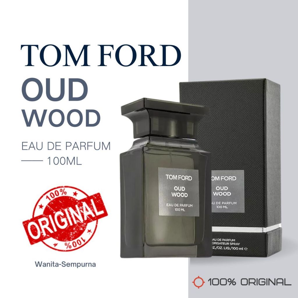 Jual [100% Original] TF Tom Ford Oud Wood 100ml EDP Eau de Parfum - Main Image