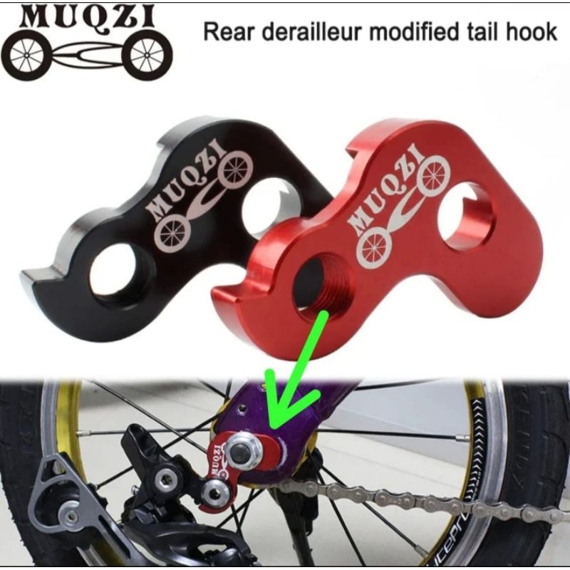 Jual Muqzi Anting RD Sepeda Lipat Adaptor Goatlink RD Sepeda Tail Hook | Shopee Indonesia