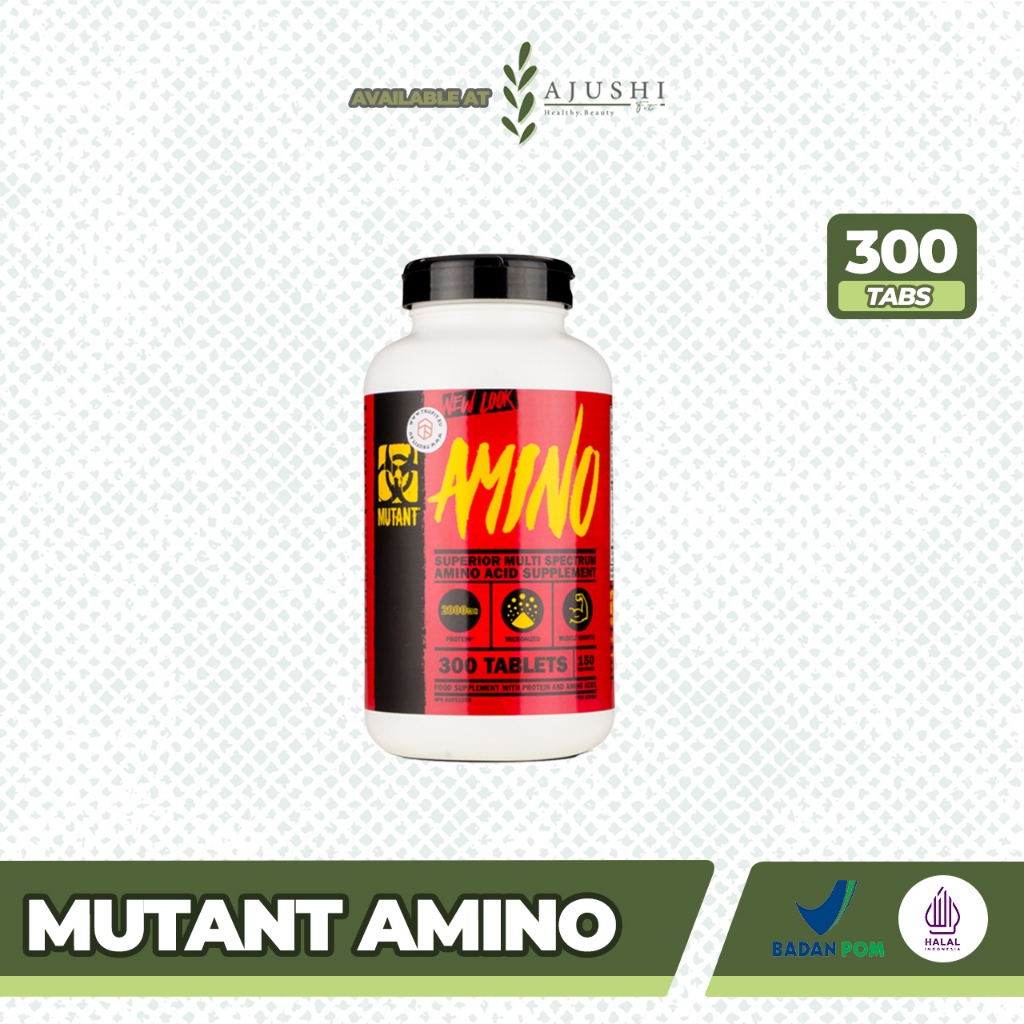 Jual Mutant Amino 300 Tablet - Mutant Amino | Shopee Indonesia