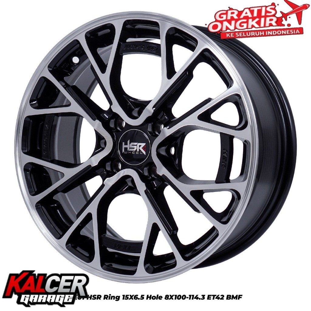 Jual Velg racing hsr untuk Mobil Avanza Veloz 1.3 ring 15 HSR FE01 PCD ...