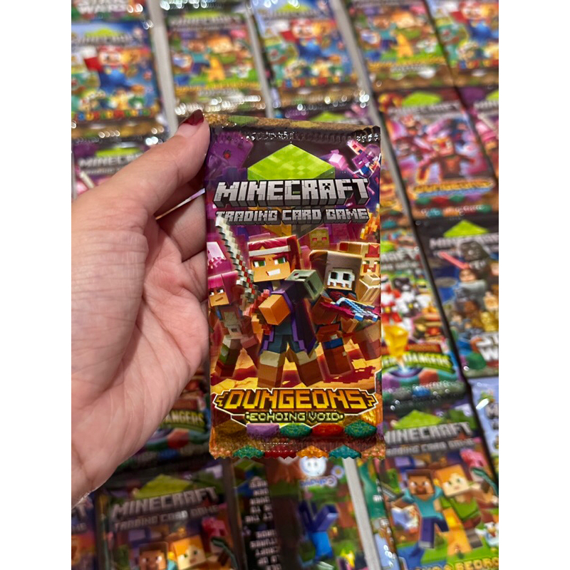 Jual 6 Sachet Kartu Foil Minecraft / Mainan Kartu Gambar Minecraft ...