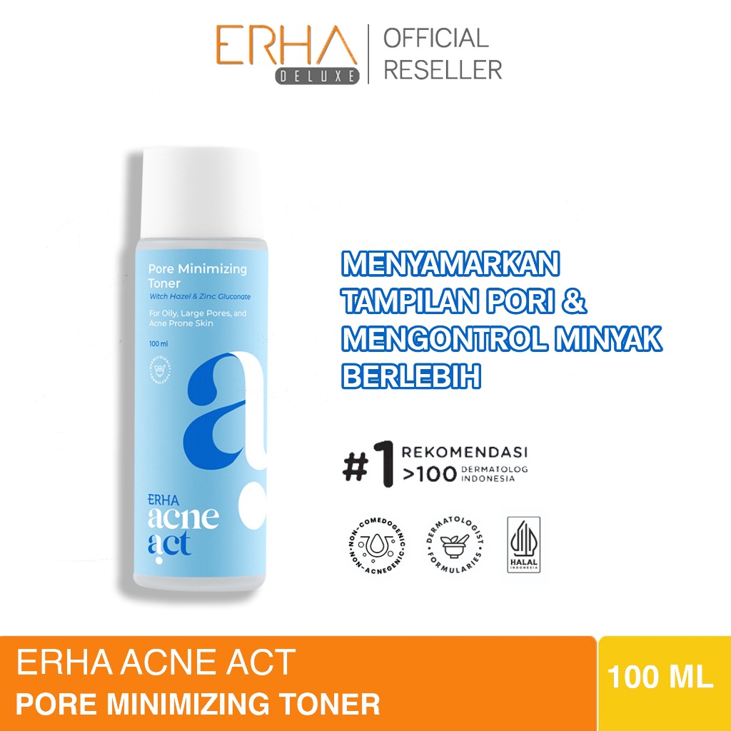 Jual ERHA Acneact Pore Minimizing Toner 100ml Toner Wajah Jerawat