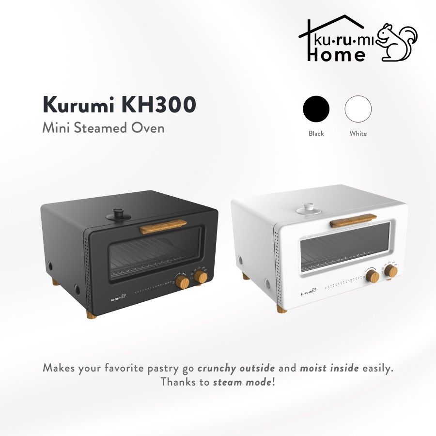 Jual Kurumi Home Mini Steam Oven Toaster KH 300 / Oven Listrik / Oven ...