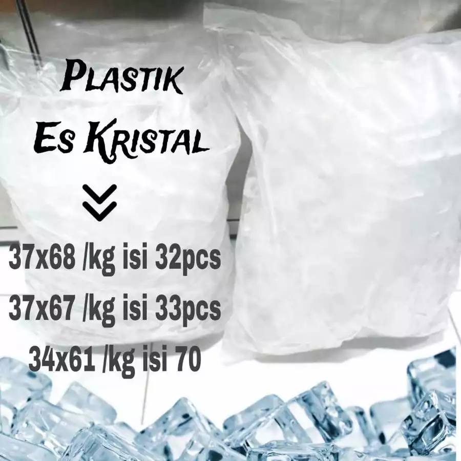 Plastik Es Kristal kuat