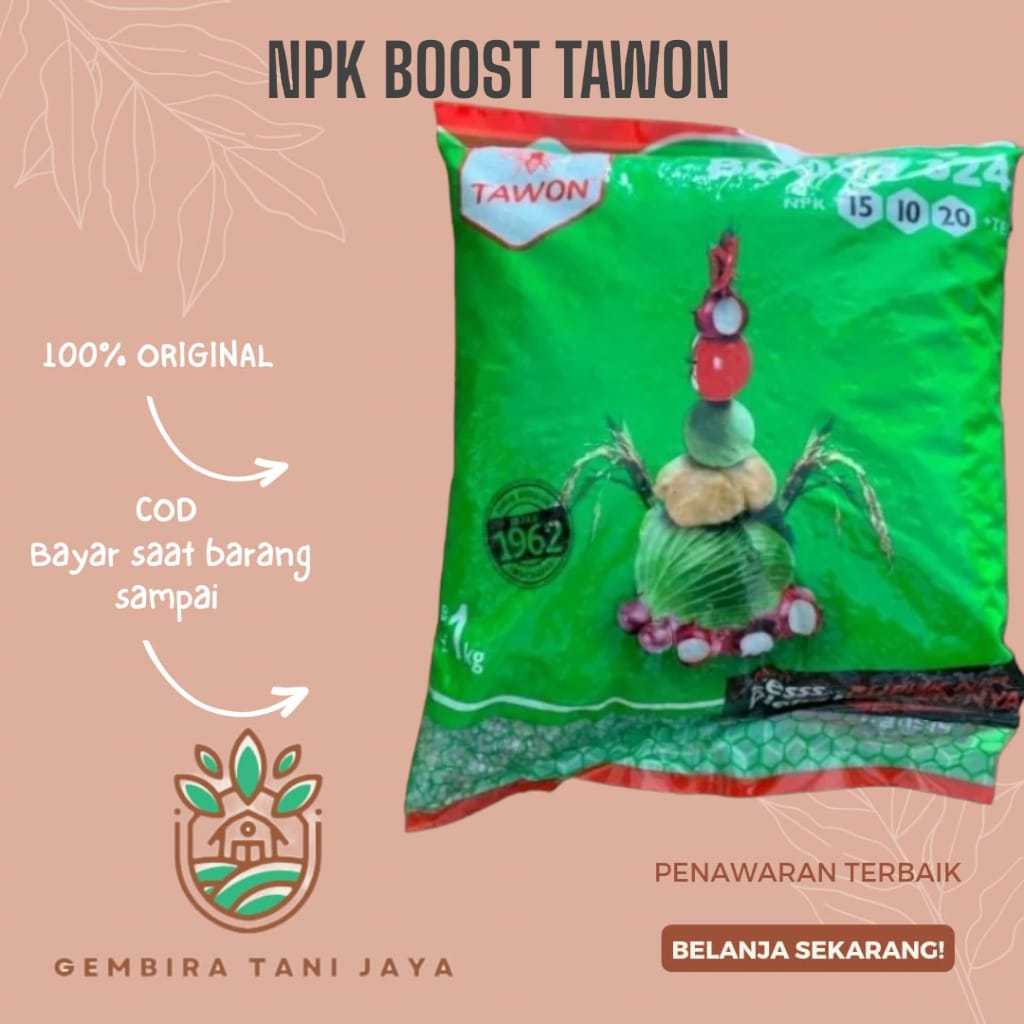 Jual NPK BOOST TAWON KEMASAN 1KG | Shopee Indonesia