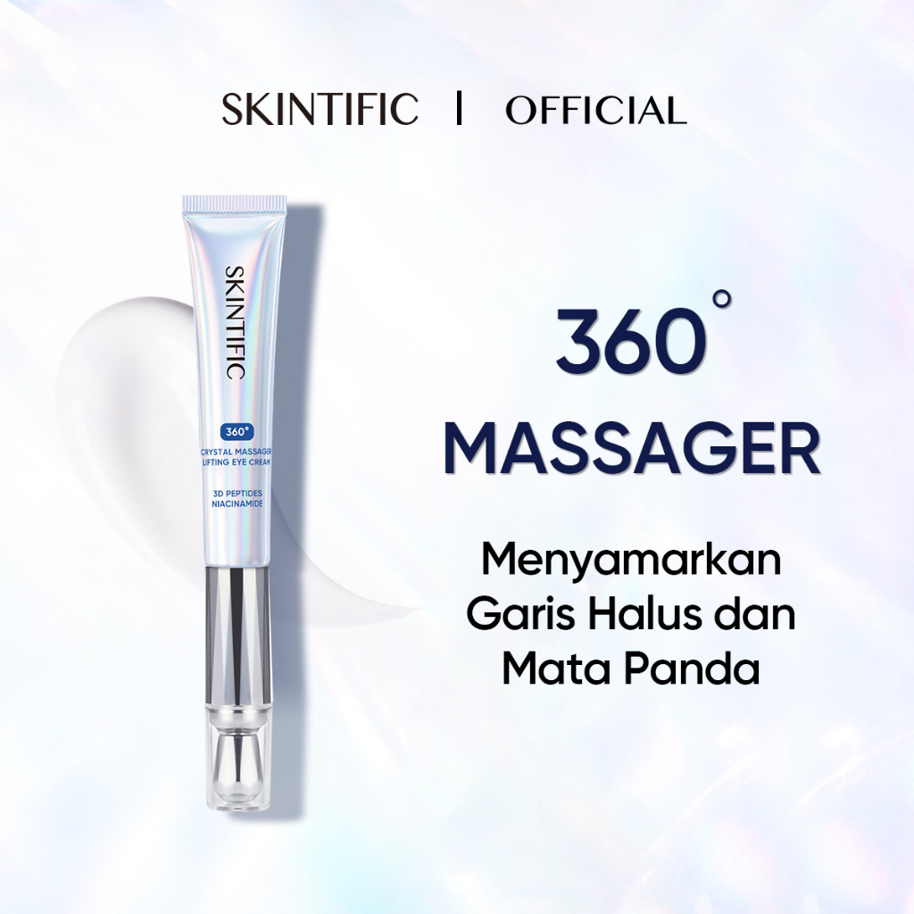 Jual Krim Mata SKINTI 360 Crystal Massager Lifting Eye Cream 20gr ...