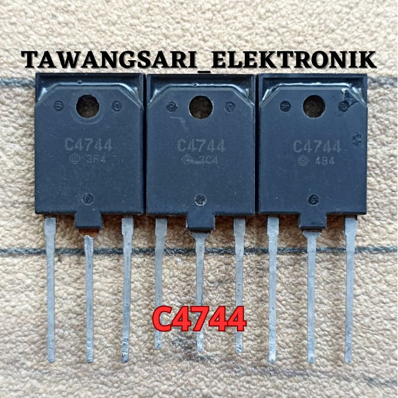 Jual tr cabutan original C4744 transistor hor c4744 transistor C 4744 ...