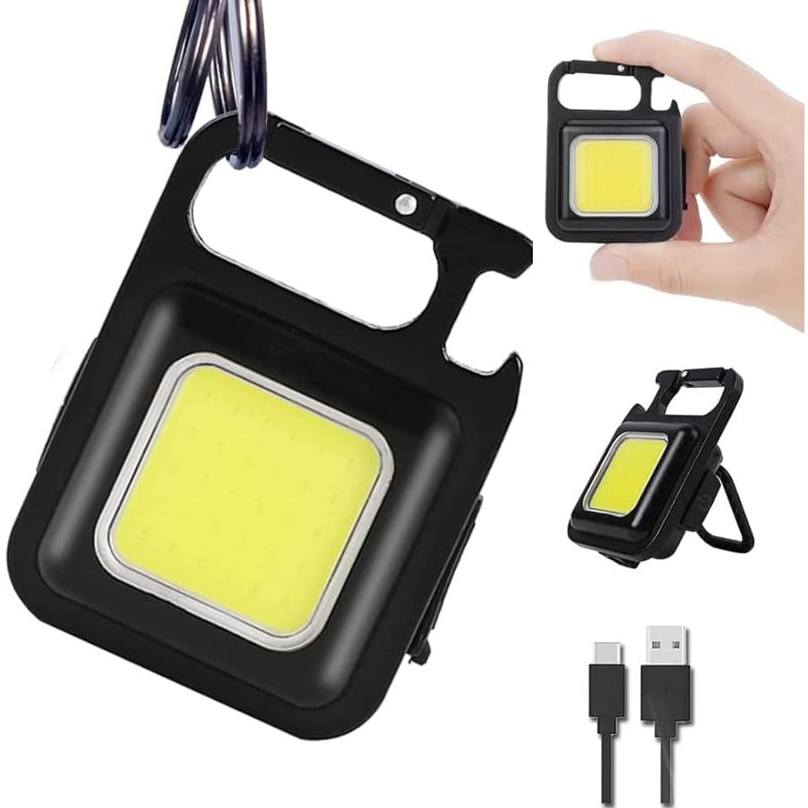 Jual Lampu LED Mini Key Chain Charger USB Multifungsi | Shopee Indonesia
