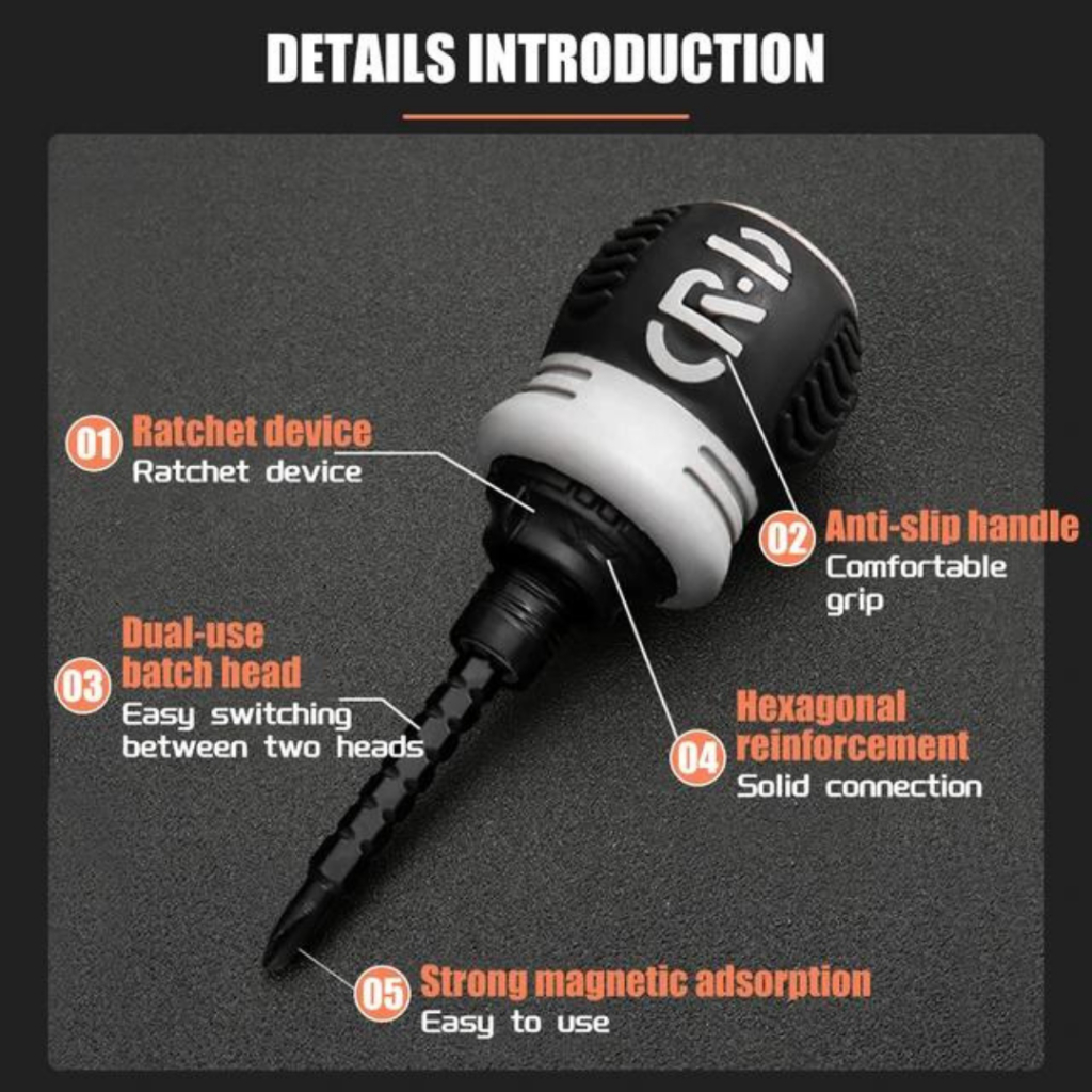 Jual MAGNETIC RATCHET RACHET SCREWDRIVER OBENG RATCHET RACHET BB CRV ...