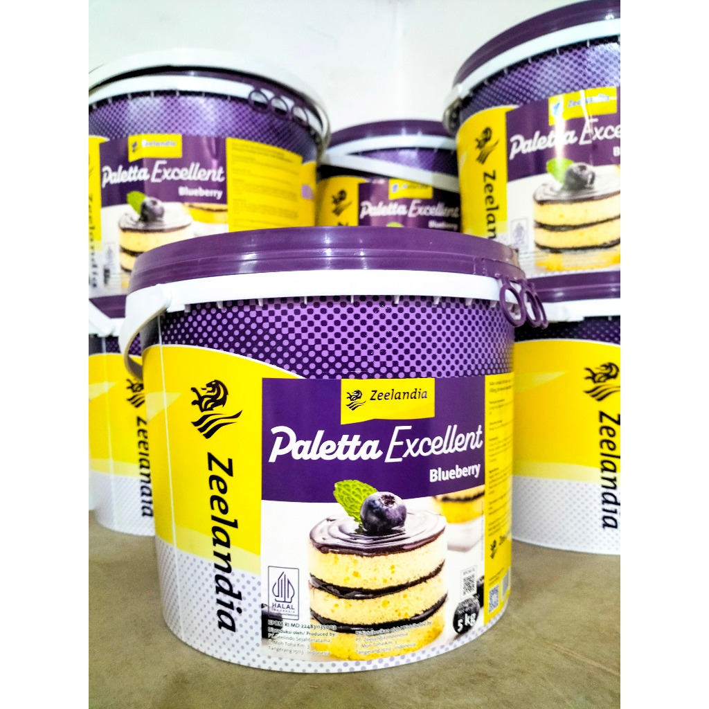 Jual Zeelandia Paletta Excellent Blueberry 5 Kg | Shopee Indonesia