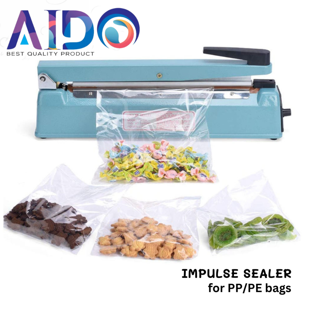 Jual Alat Press Plastik Impulse Sealer 40cm alat pres Perekat plastik