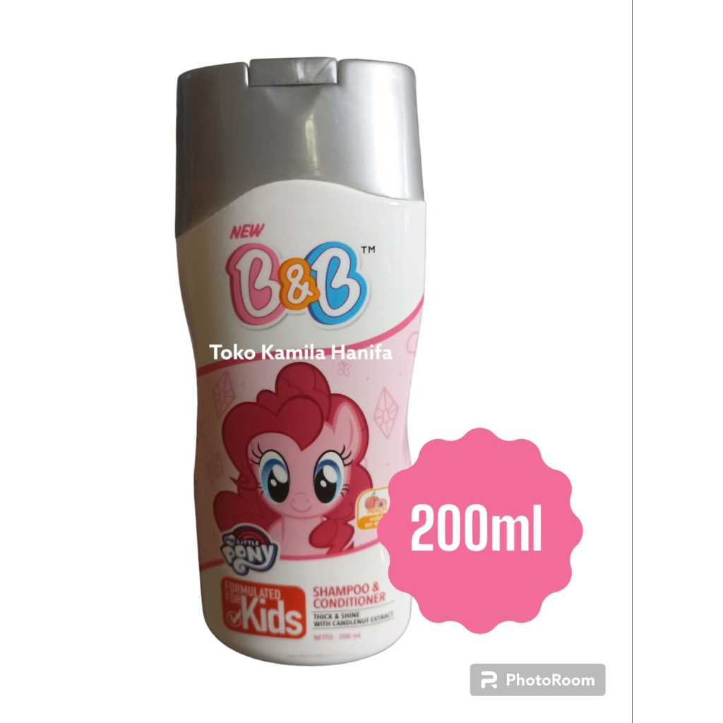 Jual B&B Kids Shampoo & Conditioner Sweet Floral 200 Ml | Shopee Indonesia