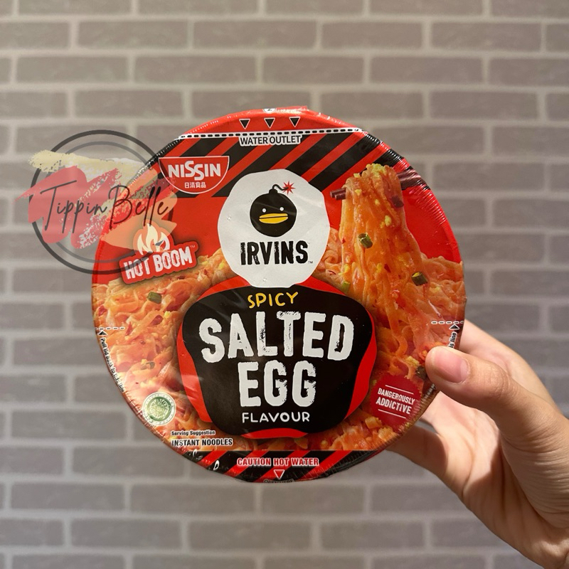Jual Irvins x Nissin Salted Egg Instant Cup Noodle Mie Instan Gelas ori ...