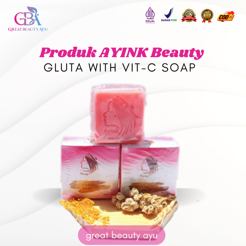 Jual Sabun GWS Ayink beauty Gluta Sabun mandi Sabun batang Sabun mandi
