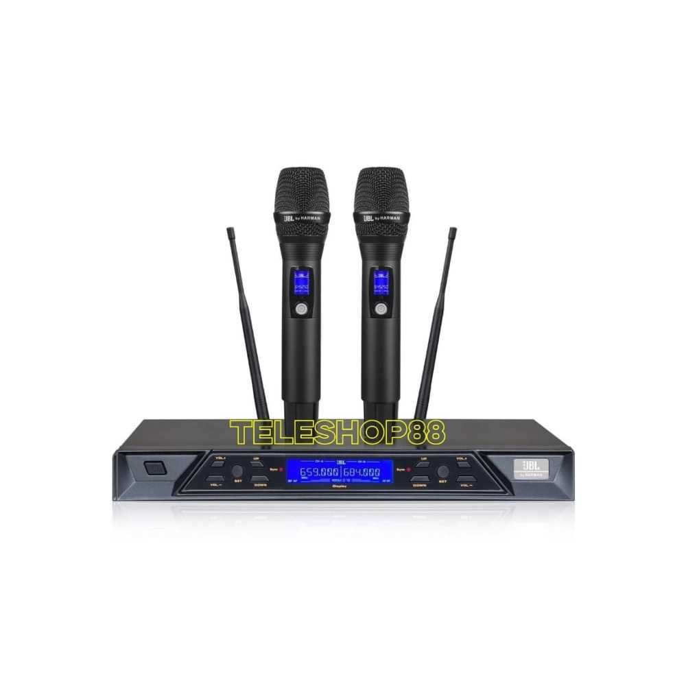 Jual JBL VM300 WIRELESS MICROPHONE SYSTEM / DUAL MIC WIRELESS Shopee