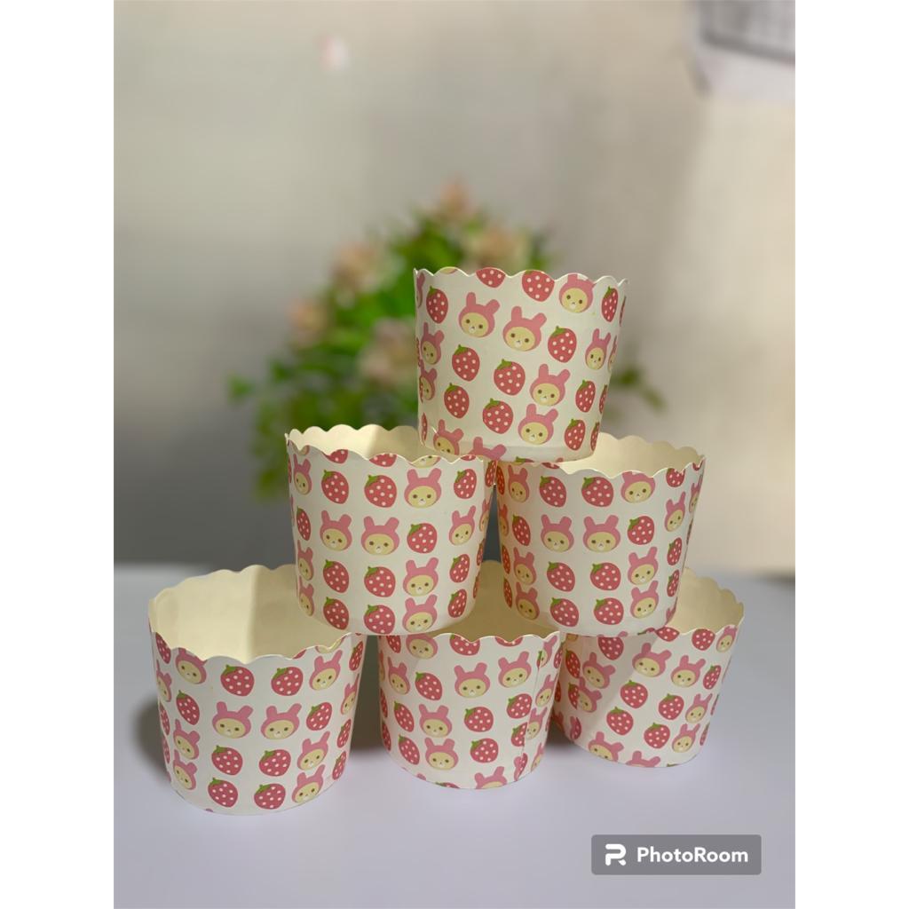 Jual Paper Cup Muffin Cupcake Ukuran SMALL / Alas Kertas Kue Muffin Isi ...