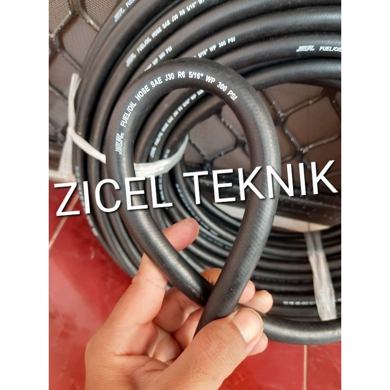 Jual NCR Thailand R6 Fuel oil hose 5/16" / selang bensin solar oli