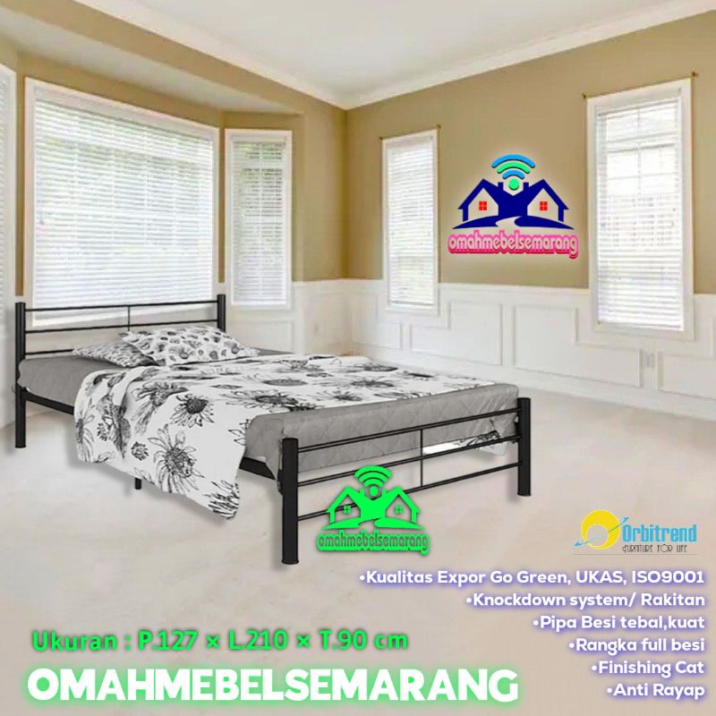 Jual Ranjang besi ORBITREND REVO divan metal minimalis tempat tidur ...