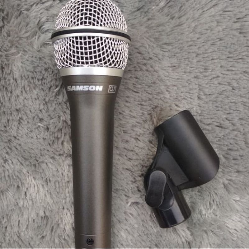Jual mic microphone kabel SAMSON Q7 ORIGINAL Shopee Indonesia