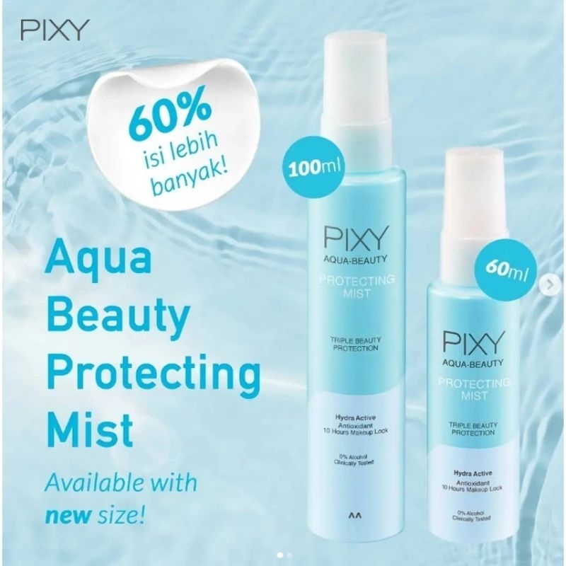 Jual PIXY AQUA BEAUTY PROTECTING MIST 100ML/60ML | Shopee Indonesia