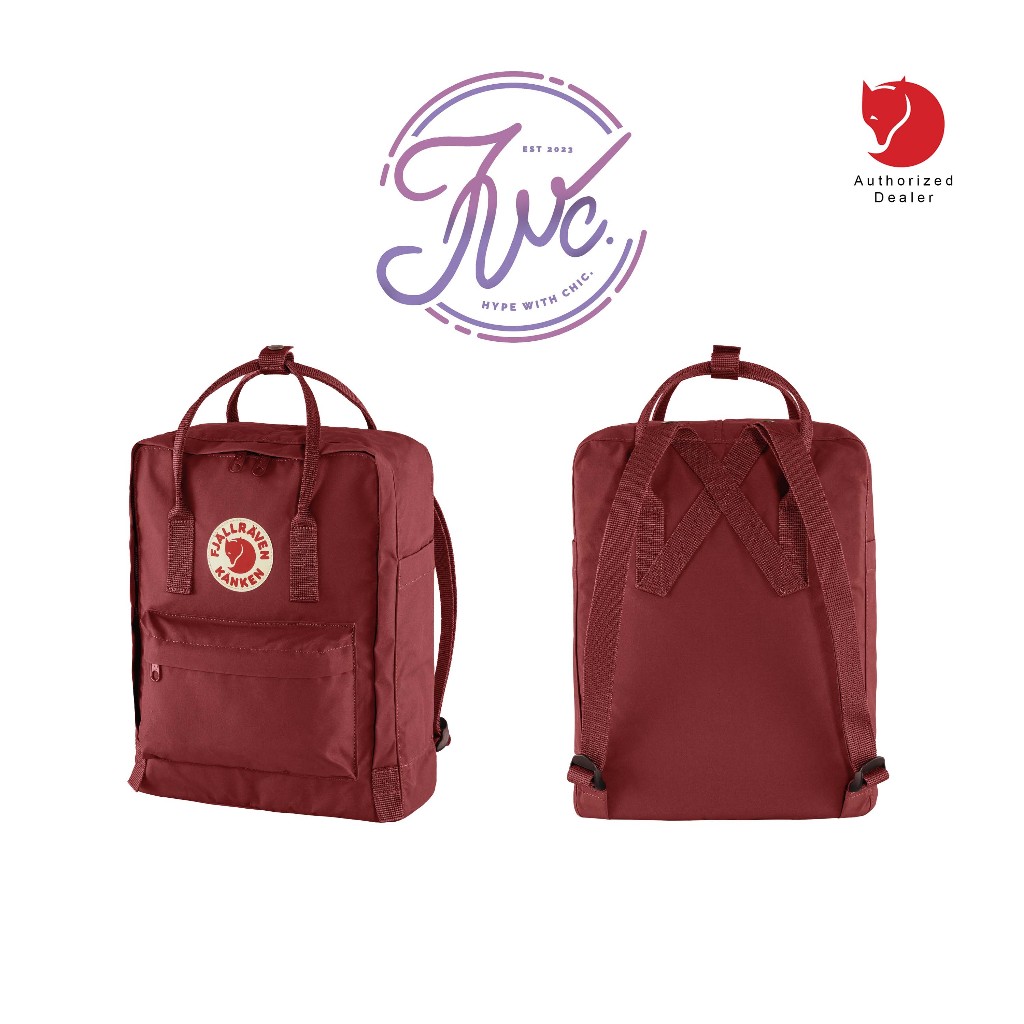 Jual Tas Ransel Fjallraven Kanken Original Ox Red | Shopee Indonesia