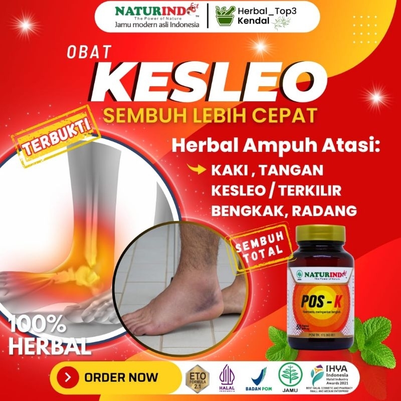 Jual Obat Terkilir Kesleo Kaki Bengkak Obat Herbal Kaki Bengkak Shopee Indonesia 7396