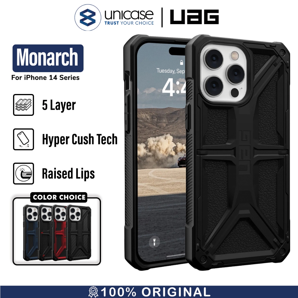 Jual Case IPhone 14 Pro Max Plus UAG Monarch Armor Anti Drop Rugged ...