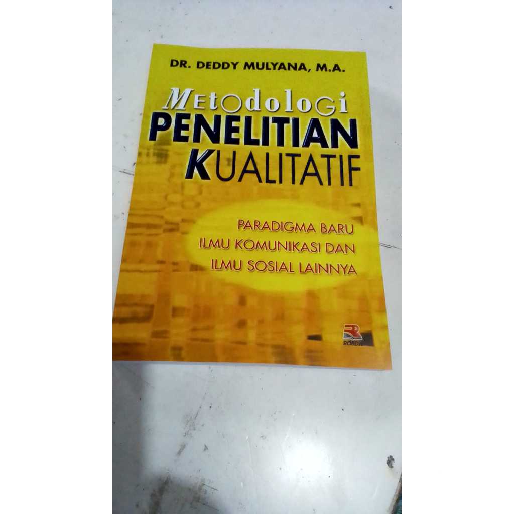 Jual Buku Metodologi Penelitian Kualitatif | Shopee Indonesia