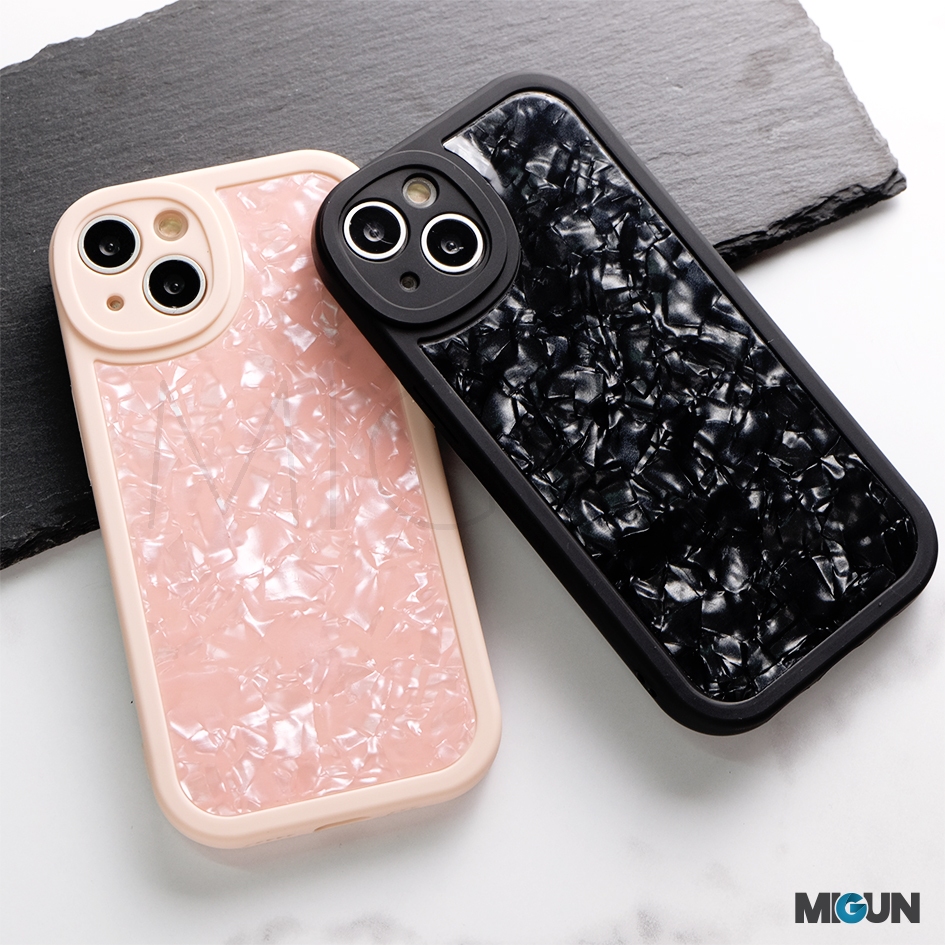 Jual PEARL BLACK PINK CASE iPhone Sosftcase 7 8 Plus X XS MAX XR 11 12