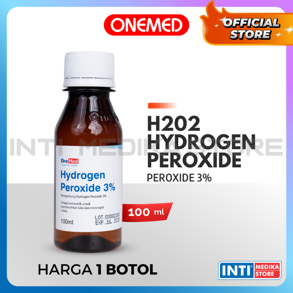 Jual Onemed H O Hydrogen Peroxide Ml Shopee Indonesia