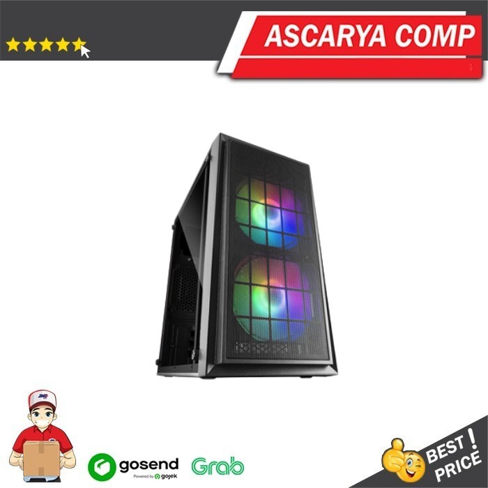 Jual Venomrx Khazra M Atx Gaming Case Venom Rx Shopee Indonesia