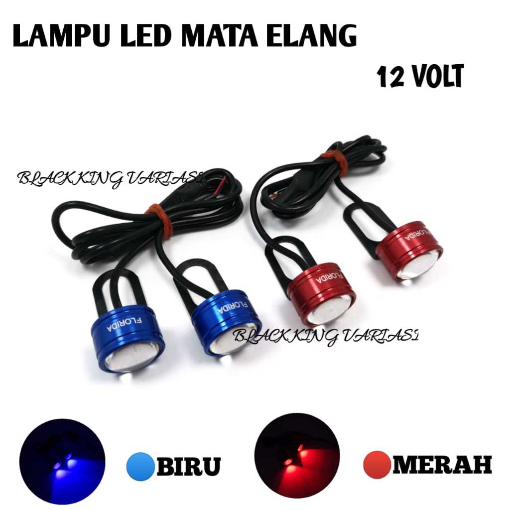 Jual Lampu Mata Elang Led Mata Lampu Led Eagle Eye Lensa Universal Mode Kedip Mata Elang