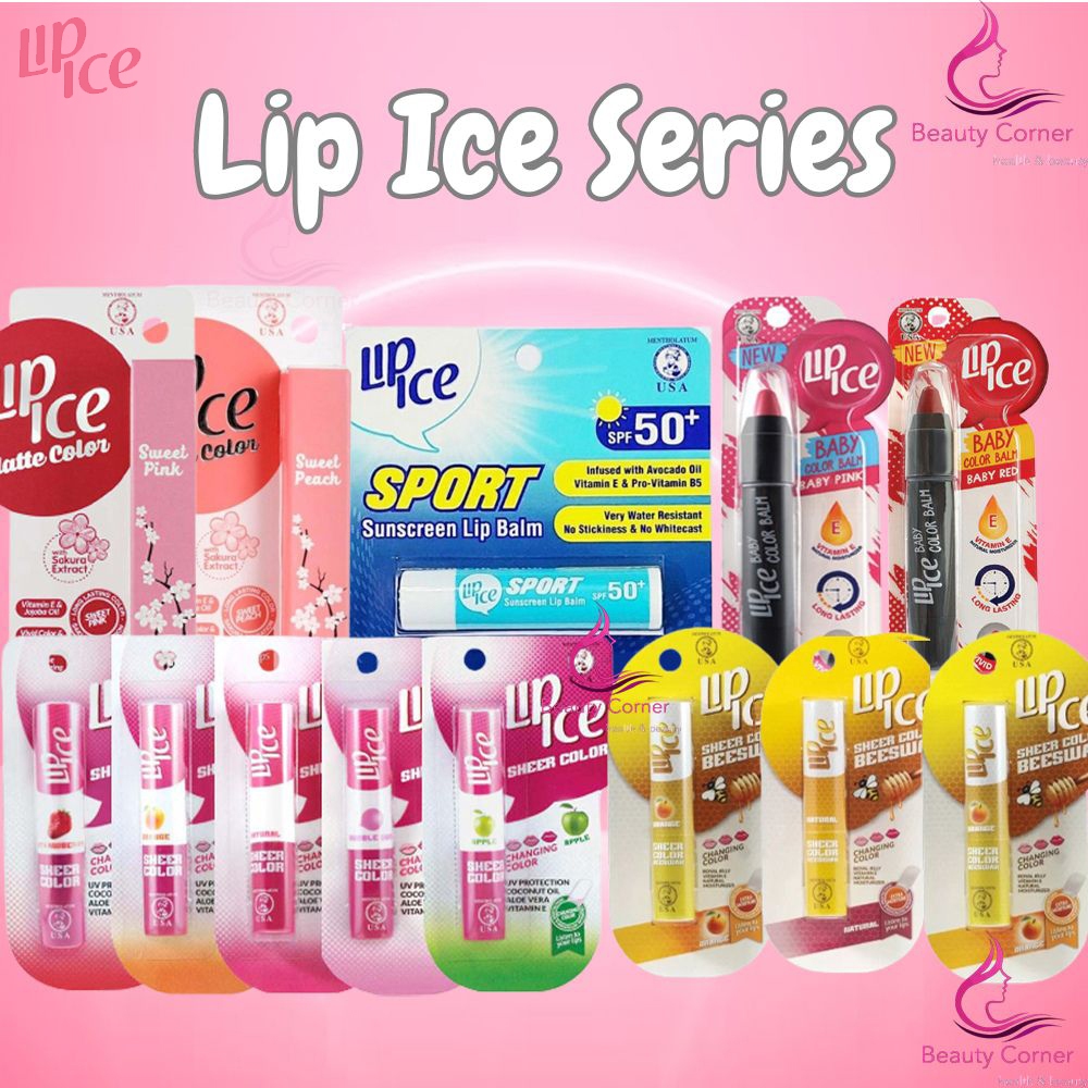 Jual Lip Ice Sport Sunscreen Lip Balm SPF50+ Lip Ice Sheer Color