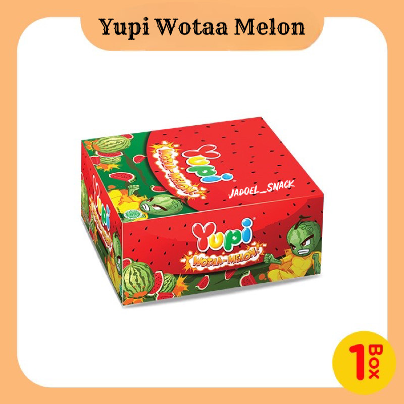 Jual GROSIR - Yupi Wotaa Melon 24 X 6 Gr Rasa Semangka by Jadoel_Snack ...