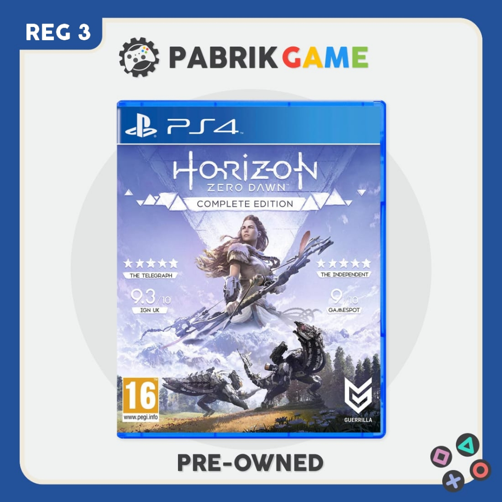 Jual BD KASET PS4 HORIZON ZERO DAWN COMPLETE EDITION | Shopee Indonesia