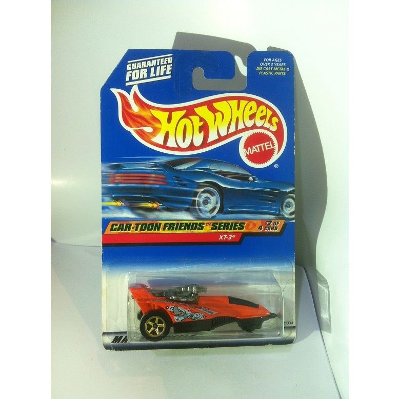 Jual Hot Wheels. 1999 CarToon Friends Series 2. XT3 by MATTEL