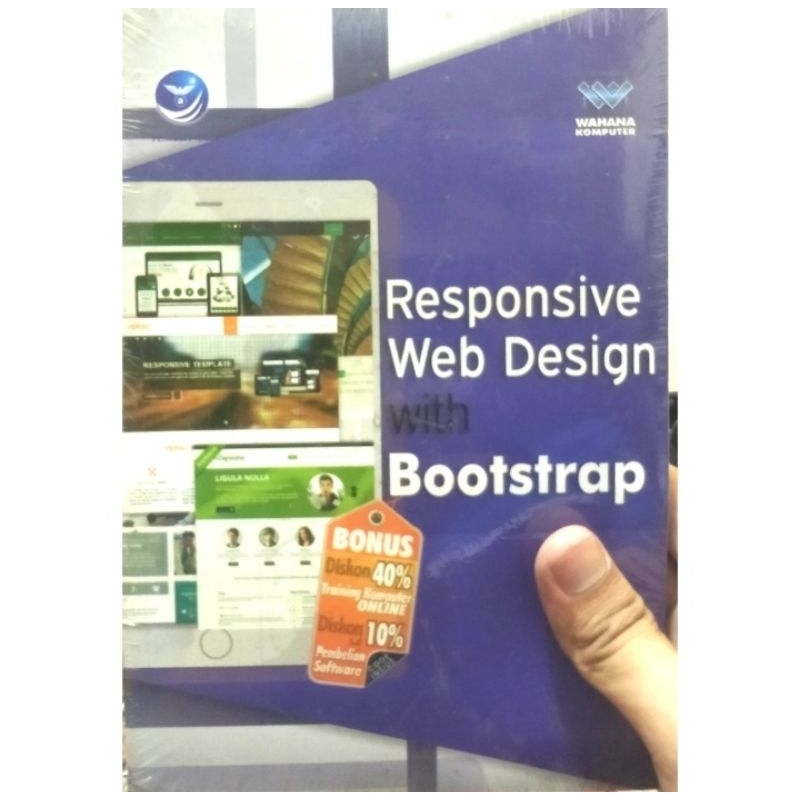 Jual Buku Responsive Web Design With Bootstrap Penulis Wahana Komputer ...