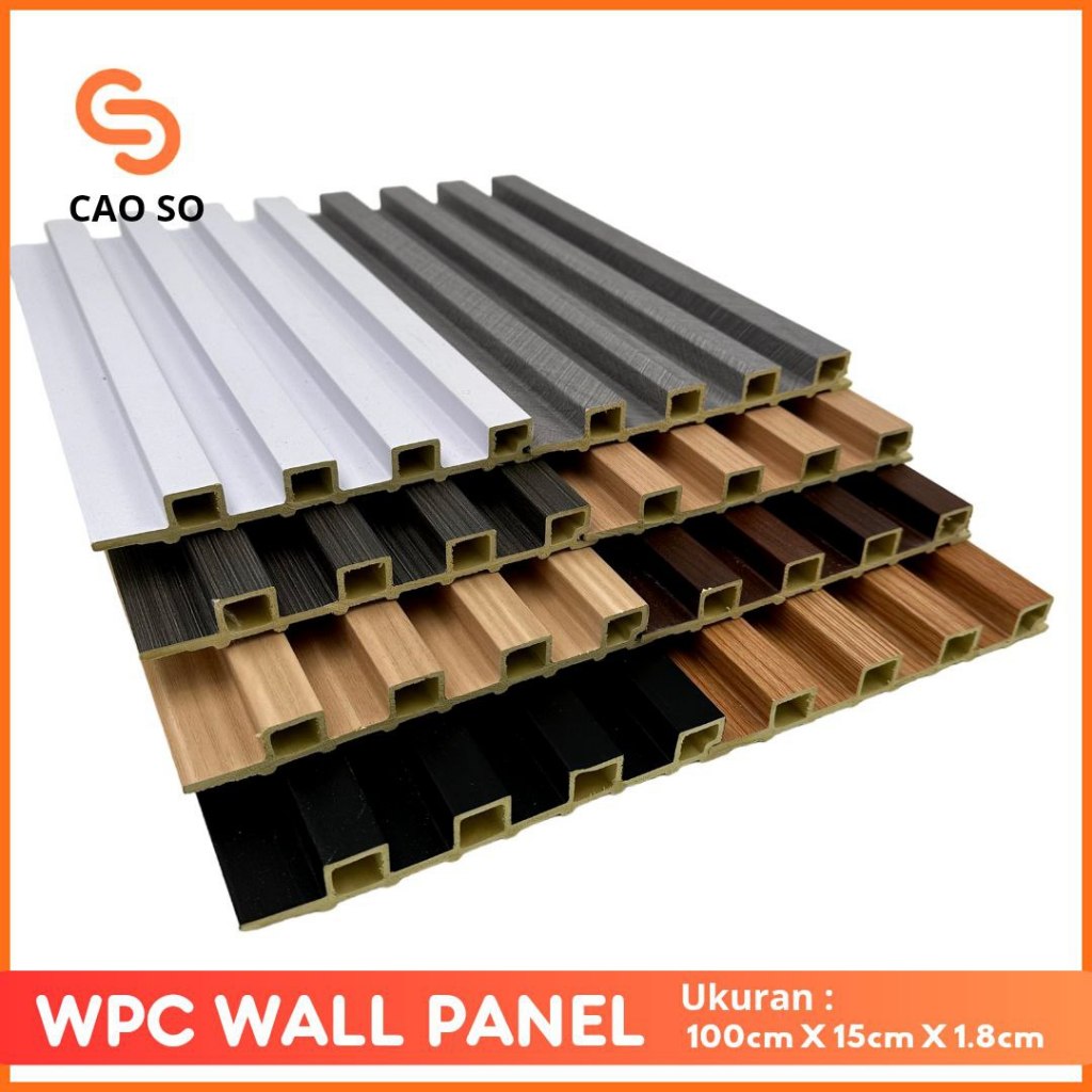 Jual Wpc Wall Panel Cm Dekorasi Dinding Kayu Wallpanel Woodpanel M D Cm X Cm Caoso