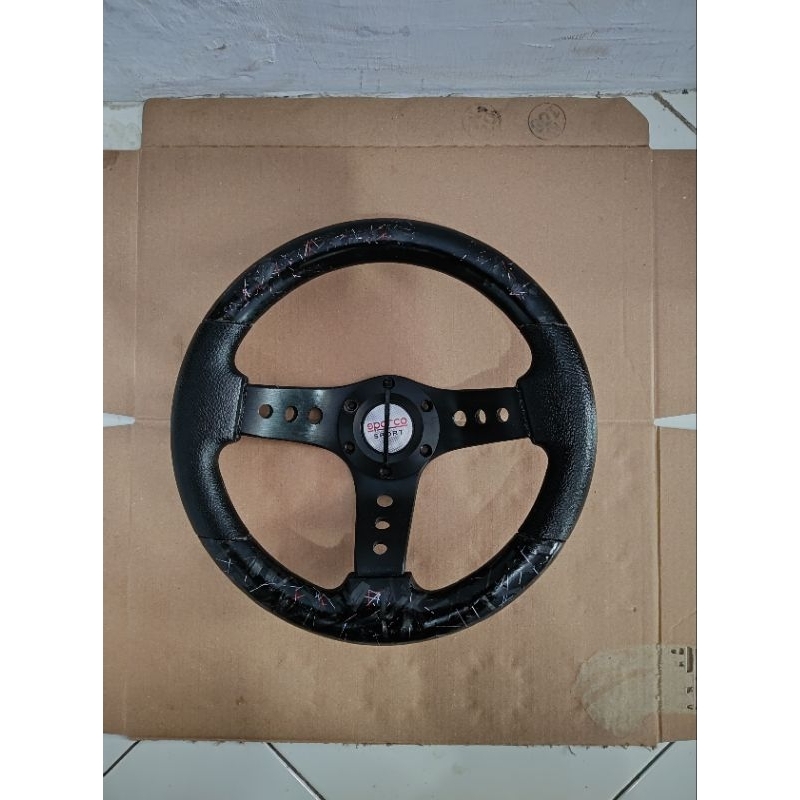 Jual setir mobil racing carbon ukuran 12 inchi | Shopee Indonesia