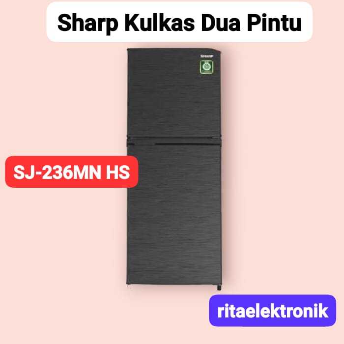 Jual SHARP KULKAS 2 PINTU SJ 237ND | Shopee Indonesia