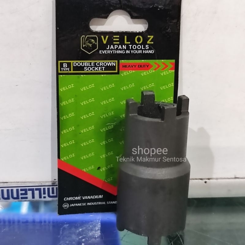 Jual Kunci Mahkota Tipe B Veloz Double Crown Socket Type B | Shopee ...