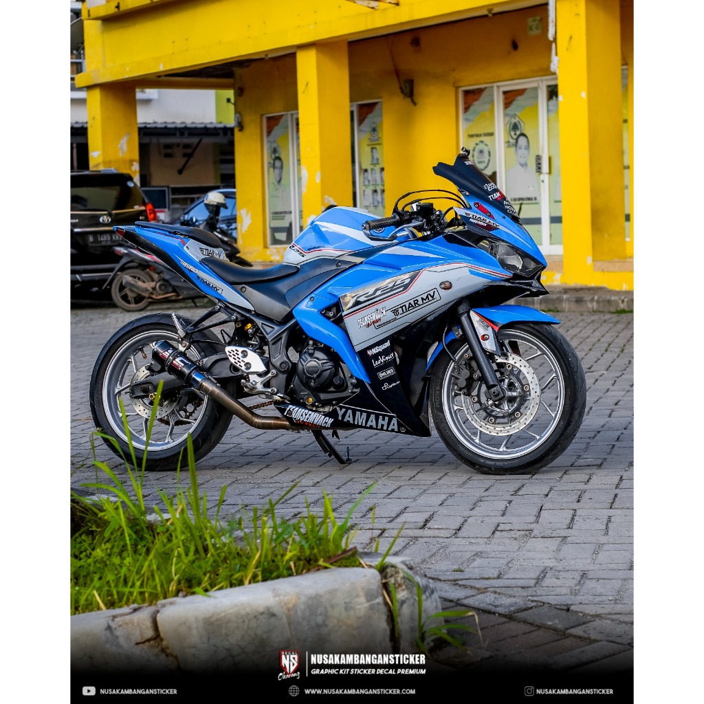 Jual Stiker R25 Biru | Shopee Indonesia