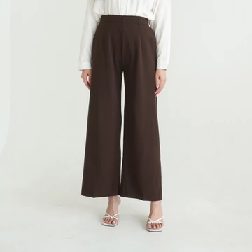 Rose Basic Cullote Premium CF1797 By SONIA Kulot Highwaist Basic Panjang Karet