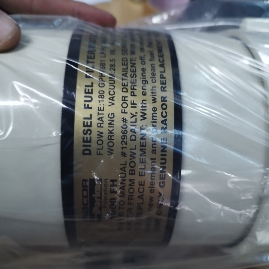 Jual Filter Racor 1000FH 1000FG 1000 FH 1000 FG dus RACOR Parker ...